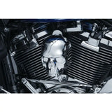 Kuryakyn Skull Horn Cover 17-Up With Waterfall Style Chrome - 5730 - Exterior Styling
