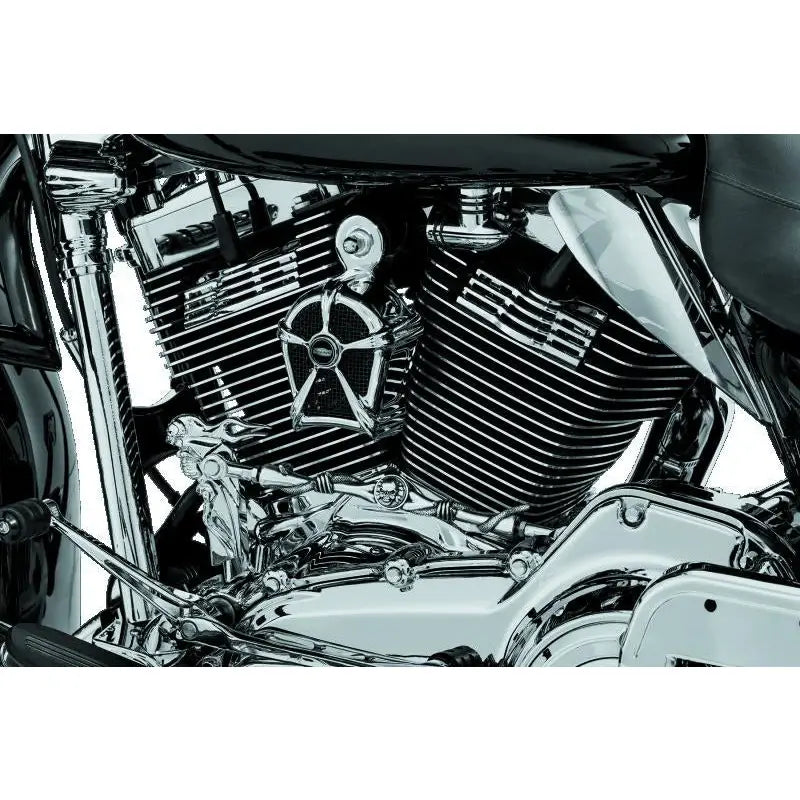 Kuryakyn 7260 Kuryakyn Slotted Head Bolt Covers Chrome - 7260
