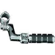Kuryakyn 7998 Kuryakyn Small ISO Offset Highway Pegs With 1-1/4inch Clamp Chrome (Pair) - 7998