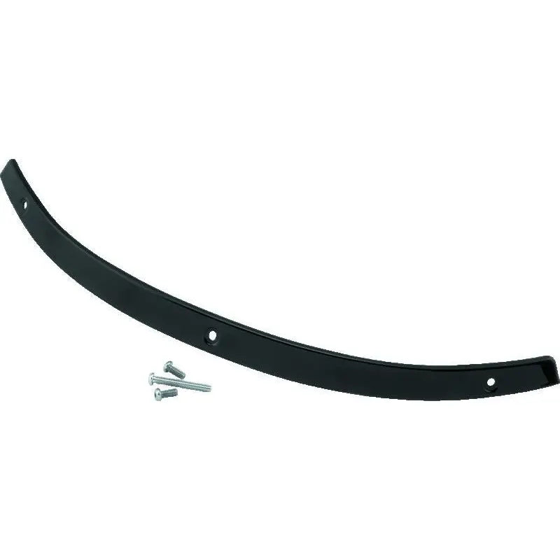 Kuryakyn 1389 Kuryakyn Smooth Windshield Trim 14-Up Touring Gloss Black