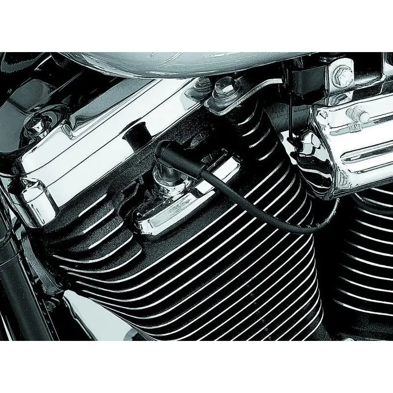 Kuryakyn 8315 Kuryakyn Spark Plug & Head Bolt Covers Evolution Motors & 86-03 XL Models - 8315
