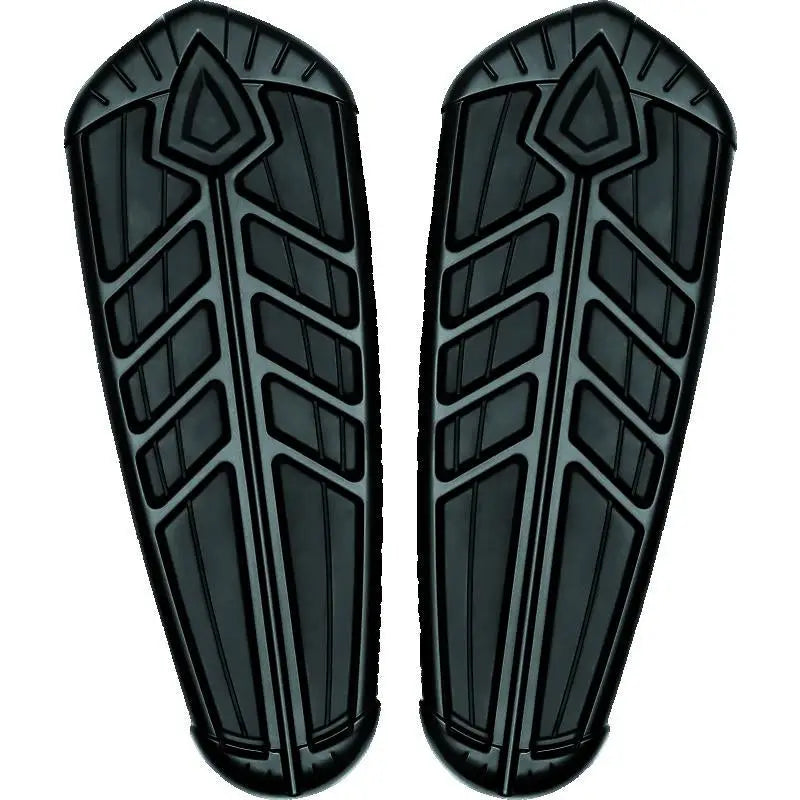 Kuryakyn 5651 Kuryakyn Spear Driver Floorboard Inserts Satin Black - 5651