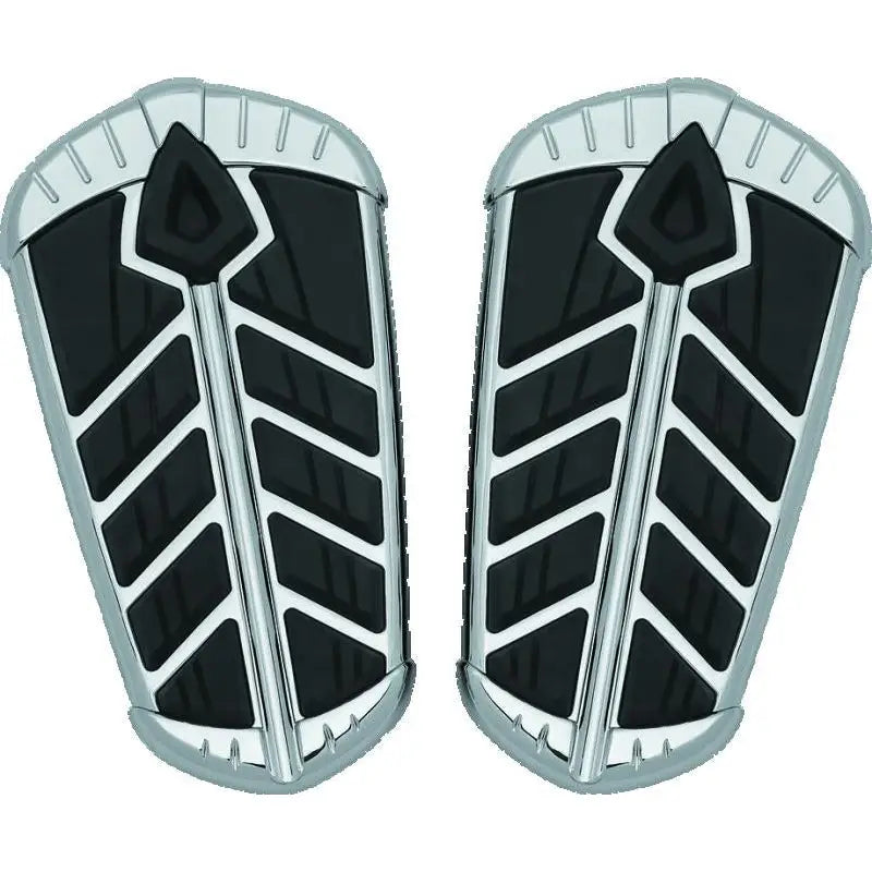 Kuryakyn 5656 Kuryakyn Spear Floorboard Insert Passenger Indian Chrome - 5656