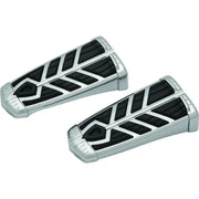 Kuryakyn 5658 Kuryakyn Spear Footpegs Without Adapter Chrome - 5658