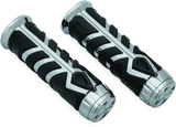 Kuryakyn Spear Grips For 7/8in Universal Indian Chrome - Controls