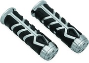 Kuryakyn Spear Grips For 7/8in Universal Indian Chrome - Controls