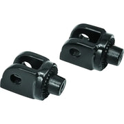 Kuryakyn Splined Adapter Mount Gloss Black - RV and Auto Parts