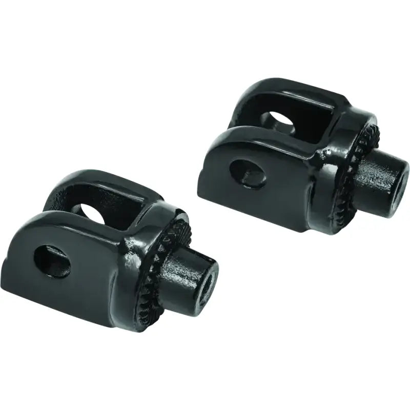 Kuryakyn Splined Adapter Mount Gloss Black - RV and Auto Parts