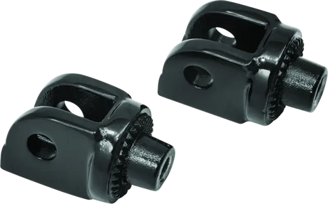 Kuryakyn Splined Adapter Mount Gloss Black - RV and Auto Parts
