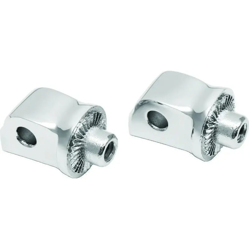 Kuryakyn 8923 Kuryakyn Splined Passenger Peg Adapter Chrome - 8923