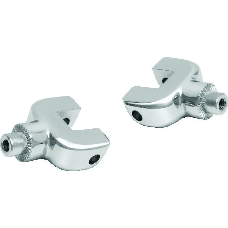 Kuryakyn 8928 Kuryakyn Splined Passenger Peg Adapter Indian Chrome - 8928