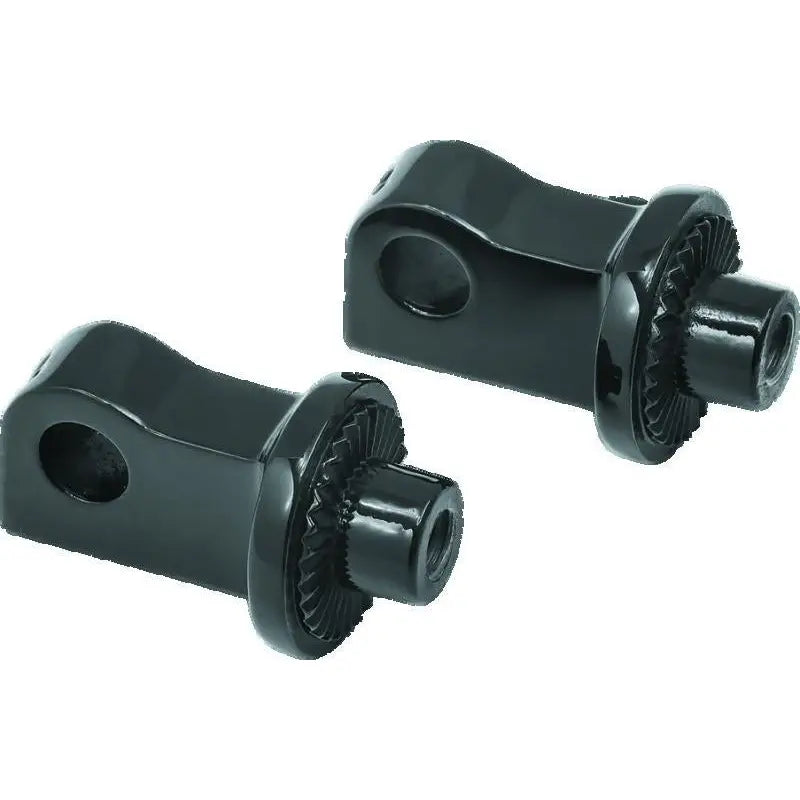 Kuryakyn 8886 Kuryakyn Splined Peg Adapter Black - 8886