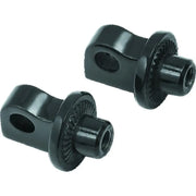 Kuryakyn 8888 Kuryakyn Splined Peg Adapter Harley-Davidson Male Mount Black - 8888