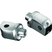 Kuryakyn 8818 Kuryakyn Splined Peg Adapter Rear Chrome - 8818