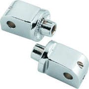 Kuryakyn 8825 Kuryakyn Splined Peg Adapter Rear Chrome - 8825