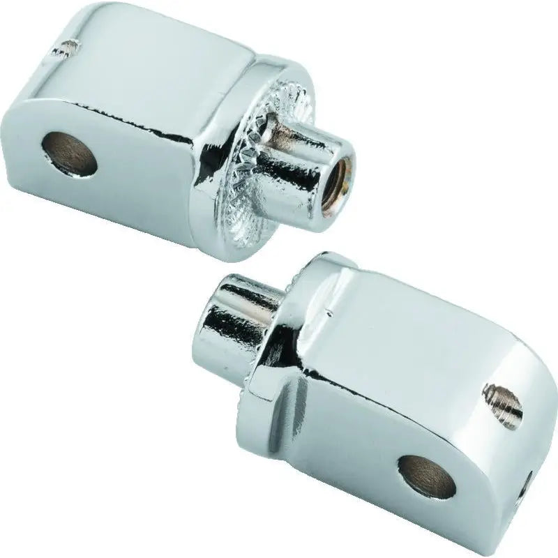 Kuryakyn 8825 Kuryakyn Splined Peg Adapter Rear Chrome - 8825