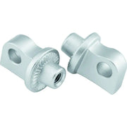Kuryakyn 8899 Kuryakyn Splined Peg Adapter Silver - 8899
