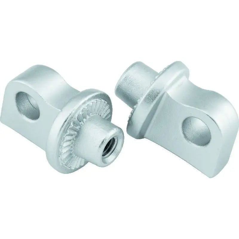 Kuryakyn 8899 Kuryakyn Splined Peg Adapter Silver - 8899
