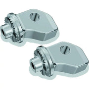 Kuryakyn 8836 Kuryakyn Splined Peg Adapters Front Indian Scout Chrome - 8836