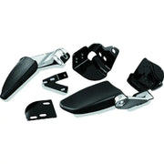 Kuryakyn 8958 Kuryakyn Stealth Passenger Armrests 97-13 Touring Models Chrome - 8958