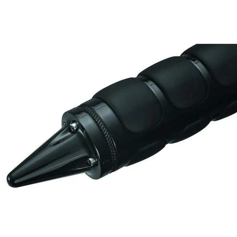 Kuryakyn 6359 Kuryakyn Stiletto End Caps Grips Black - 6359