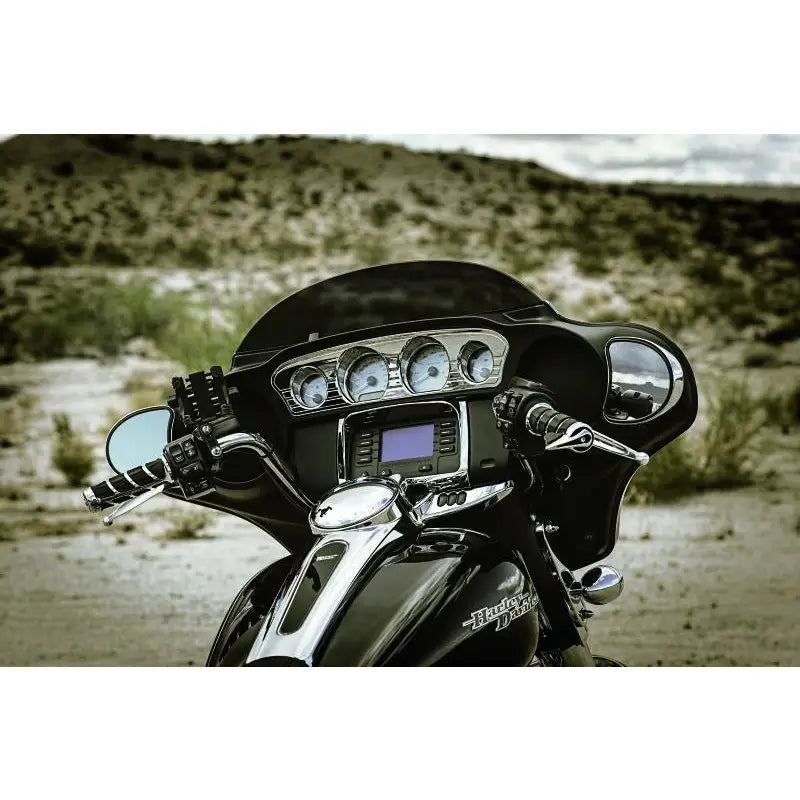 Kuryakyn 7283 Kuryakyn Switch Panel Accent 14-Up Touring Models Chrome - 7283