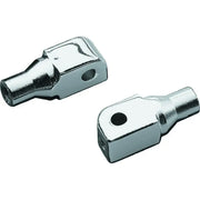 Kuryakyn 8802 Kuryakyn Tapered Peg Adapter Honda Rear Chrome