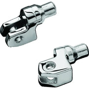 Kuryakyn 8810 Kuryakyn Tapered Peg Adapter Yamaha Front Chrome - 8810
