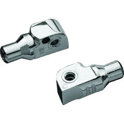 Kuryakyn 8811 Kuryakyn Tapered Peg Adapter Yamaha Rear Chrome - 8811