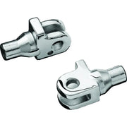 Kuryakyn 8840 Kuryakyn Tapered Peg Adaptor Triumph Chrome - 8840