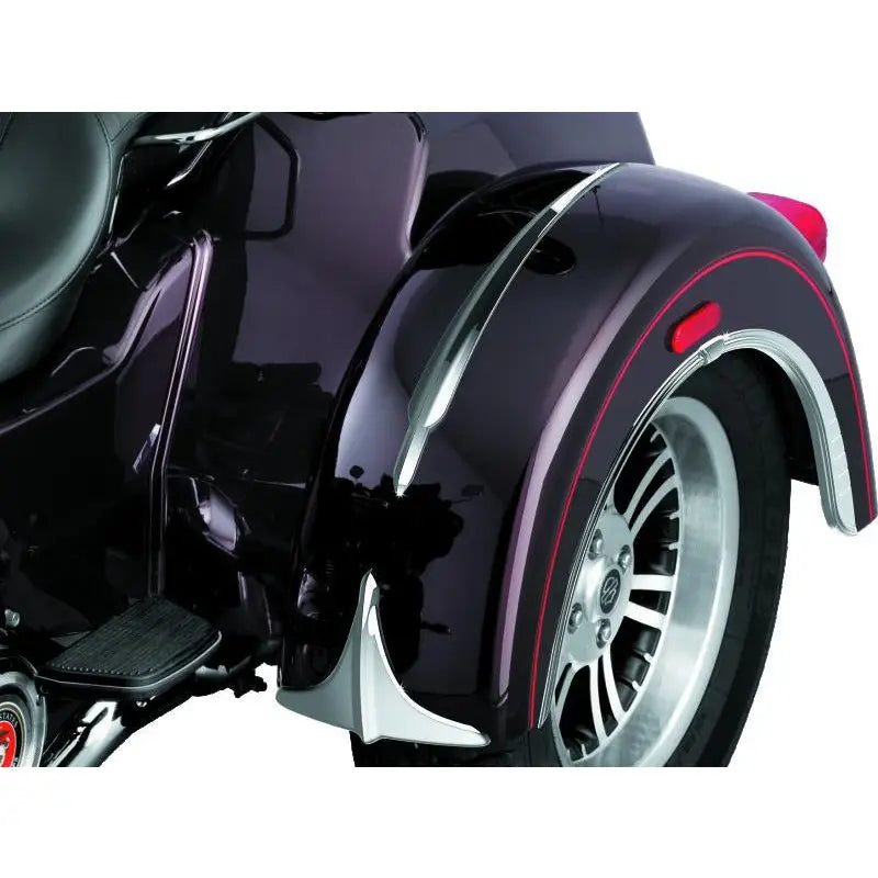 Kuryakyn 7216 Kuryakyn Top Fender Accent For Trikes Chrome - 7216
