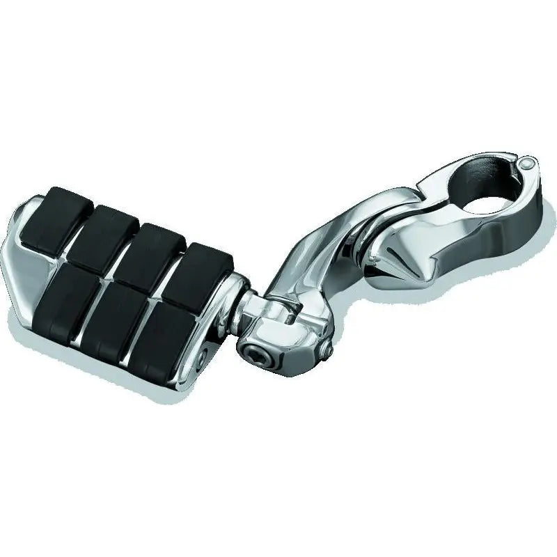 Kuryakyn 4523 Kuryakyn Tour-Tech Cruise 4in Mount Arm With Dually ISO Pegs 1-1/4in Clamp Chrome - 4523