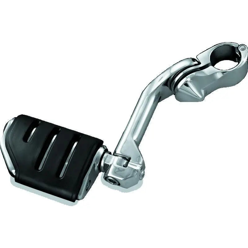 Kuryakyn 7586 Kuryakyn Tour Tech Trident Dually 6in Back Arm With 1-1/4in Clamps Chrome - 7586