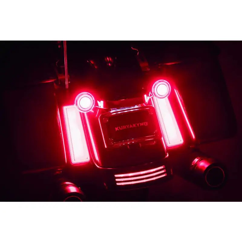 Kuryakyn 2952 Kuryakyn Tracer Filler Panel Lights Red Lens - 2952