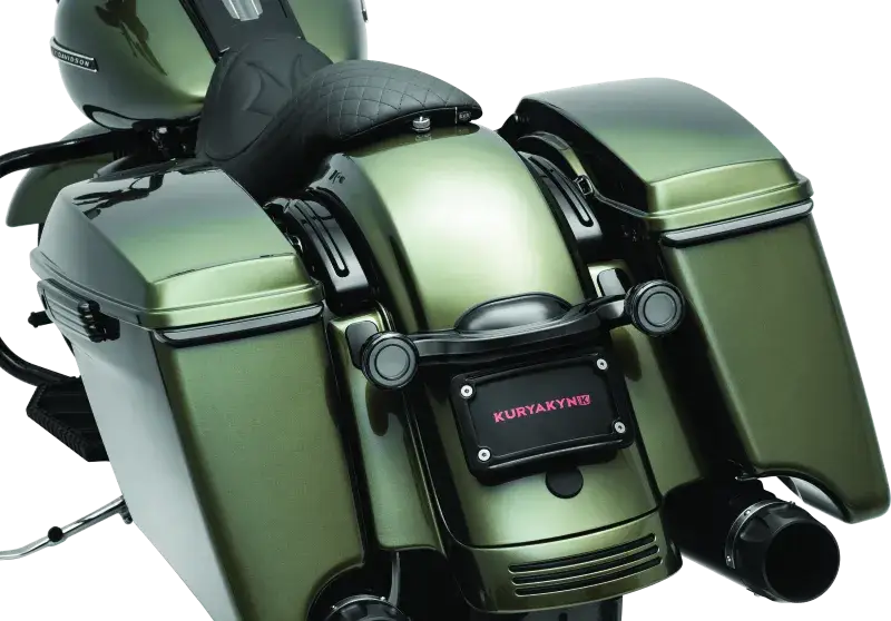 Kuryakyn Tracer L.E.D. Turn Signal Inserts Red/Red Smoke Lens Rear - Lights