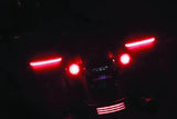 Kuryakyn Tracer L.E.D. Turn Signal Inserts Red/Red Smoke Lens Rear - Lights