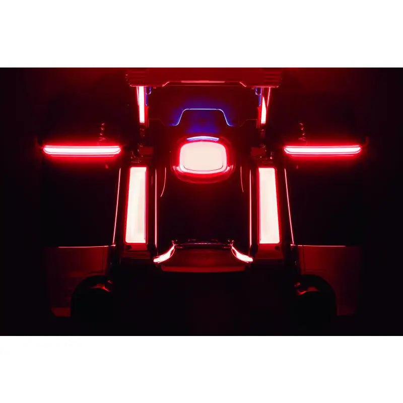 Kuryakyn 2910 Kuryakyn Tracer LED Taillight Red Lens With License Light - 2910