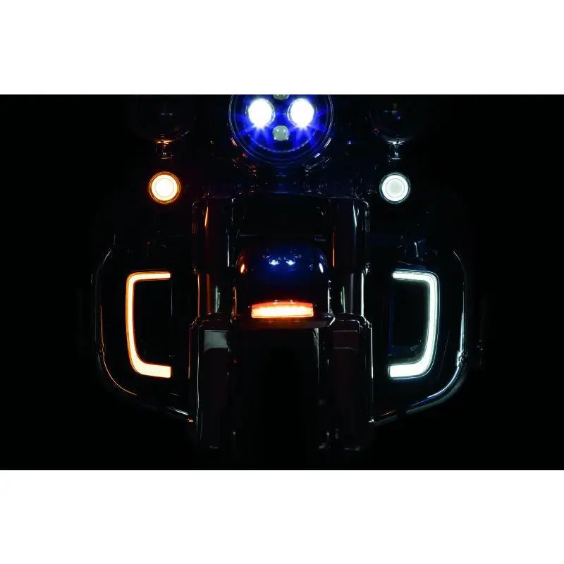 Kuryakyn 5063 Kuryakyn Tracer Lower Fairing Grill Chrome