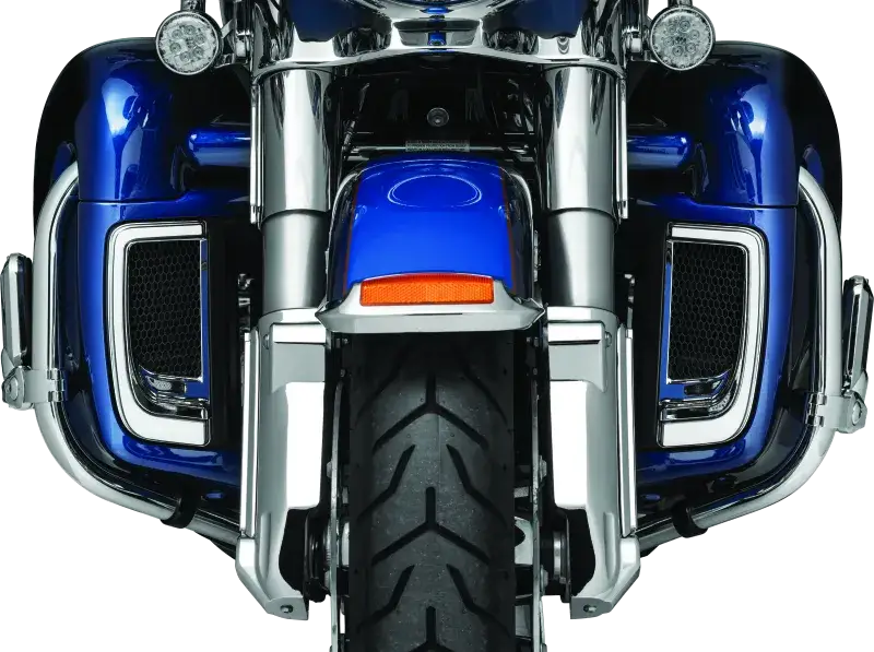 Kuryakyn Tracer Lower Fairing Grill Chrome - Exterior Styling