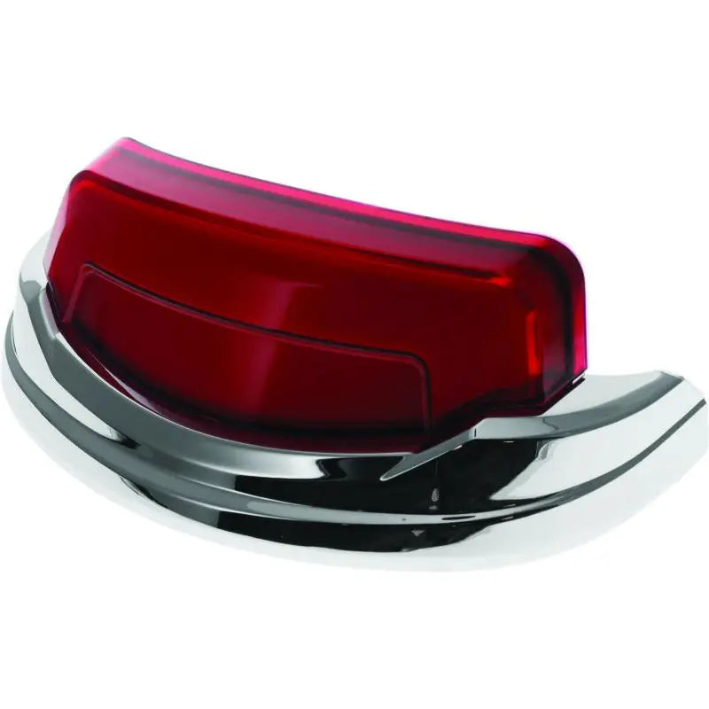Kuryakyn 2966 Kuryakyn Tracer Rear Fender Tip Light Chrome Red Lens - 2966