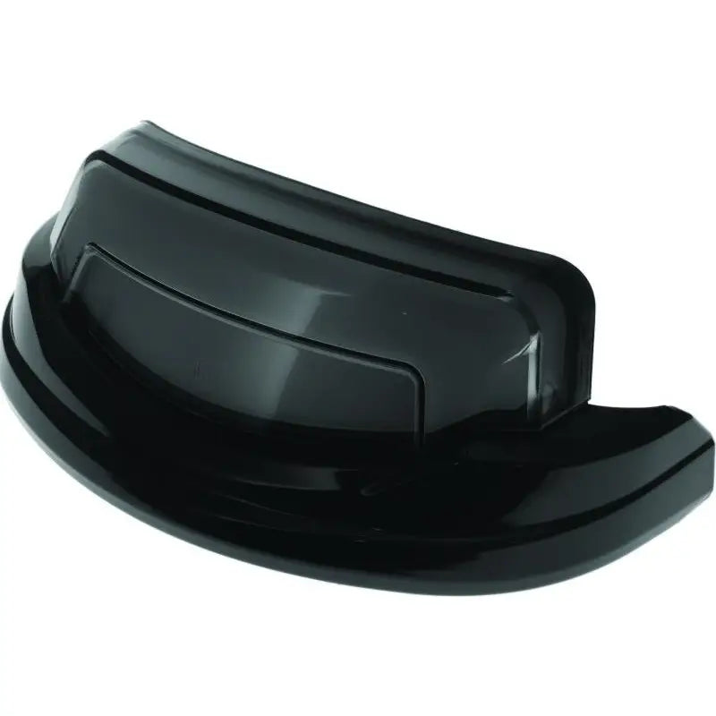 Kuryakyn 2967 Kuryakyn Tracer Rear Fender Tip Light Gloss Black Smoke Lens - 2967