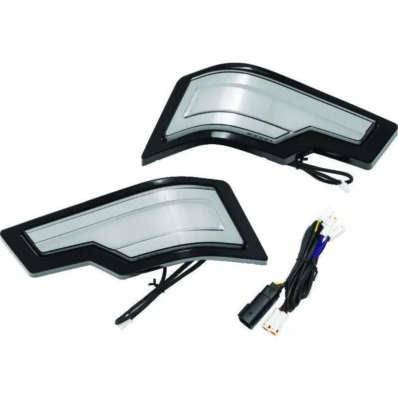 Kuryakyn 2955 Kuryakyn Tracer Tour Pak Rear Lights Black Smoke Lens - 2955