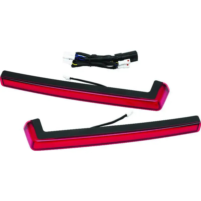 Kuryakyn 2943 Kuryakyn Tracer Tour Pak Side Lights Red Lens - 2943