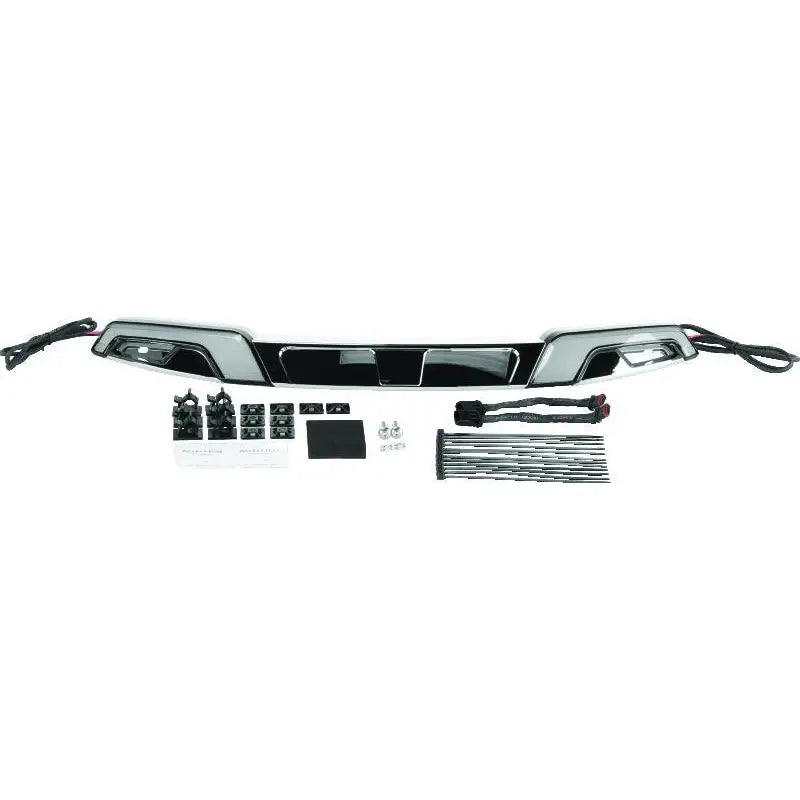 Kuryakyn 2948 Kuryakyn Tracer Windshield Trim 14-Up FLH Models Chrome - 2948