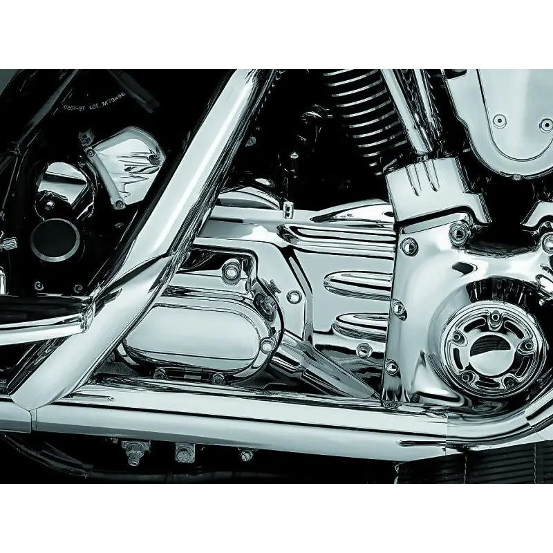 Kuryakyn 8201 Kuryakyn Transmission Cover 02-06 Touring Models Chrome