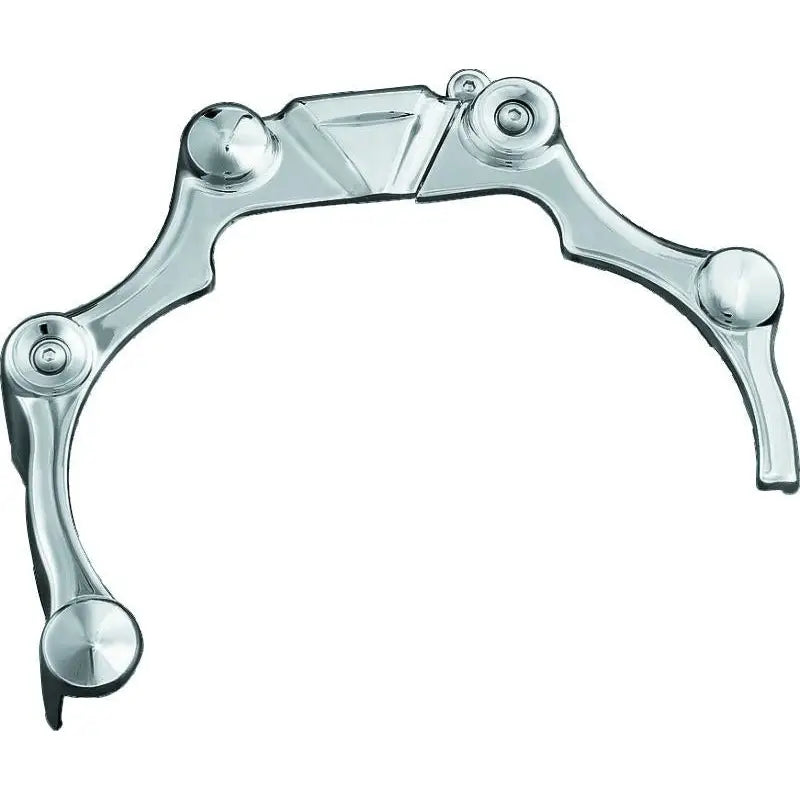 Kuryakyn 7878 Kuryakyn Transmission Shroud 04-17 Softail Chrome - 7878