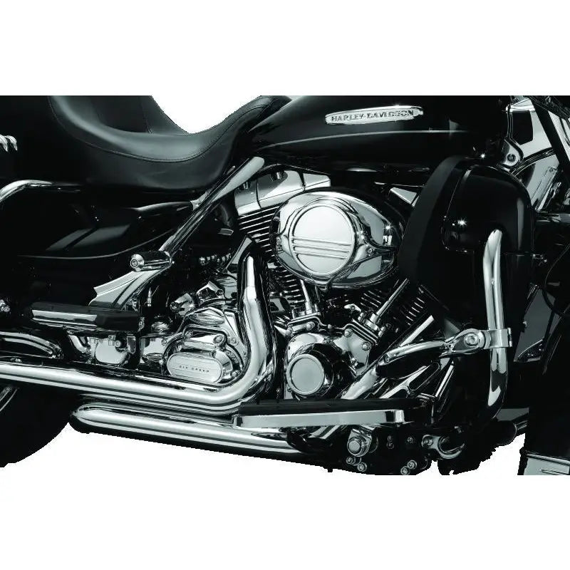 Kuryakyn 7877 Kuryakyn Transmission Shroud 07-08 Touring with True Dual Exhaust - 7877