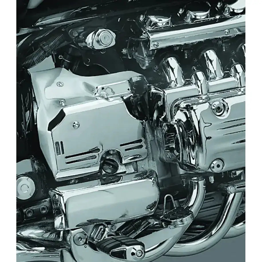 Kuryakyn Transmission Side Cover Set 97-04 Honda Valkyrie Chrome - RV and Auto Parts