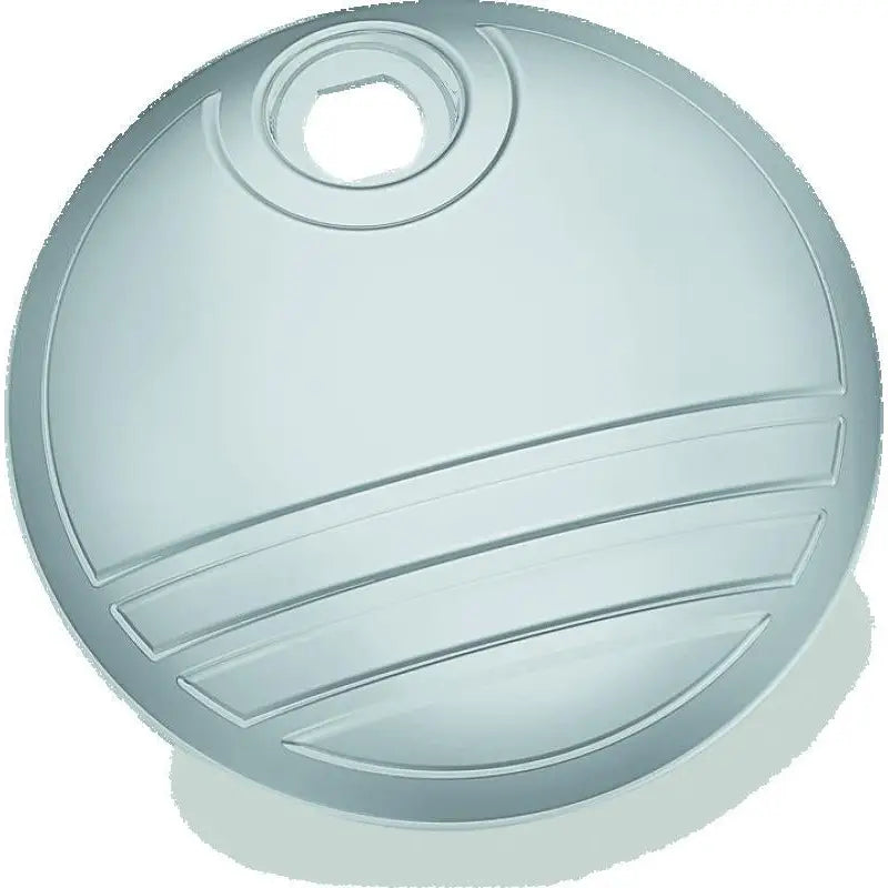 Kuryakyn 6968 Kuryakyn Tri-Line Fuel Door Chrome - 6968