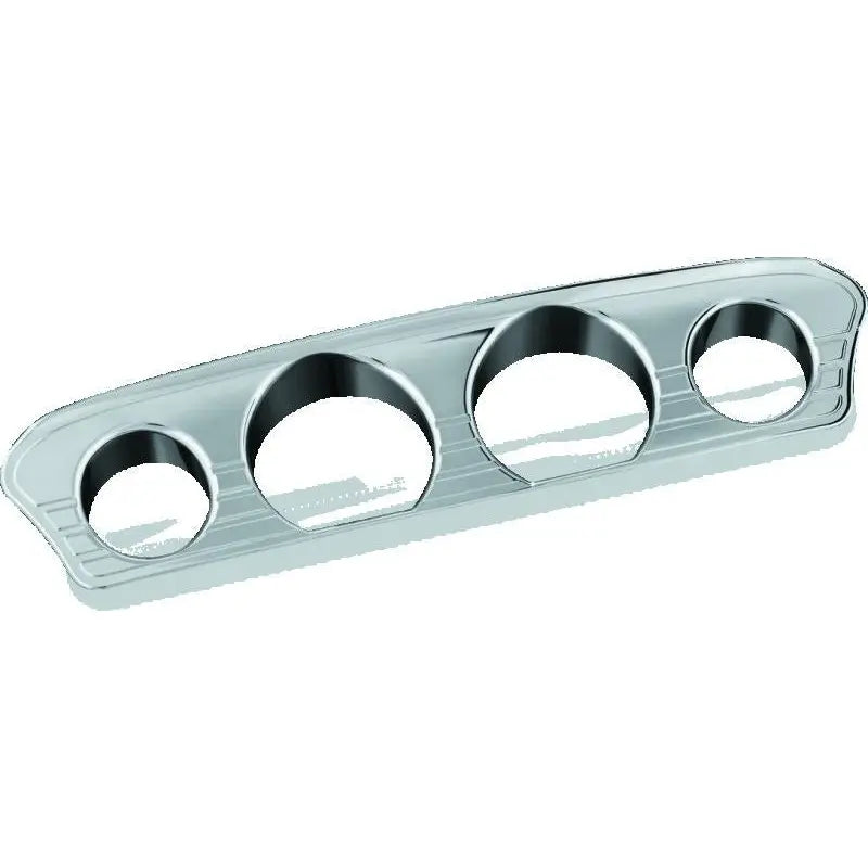 Kuryakyn 7284 Kuryakyn Tri-Line Gauge Trim 14-Up Touring Models Chrome - 7284